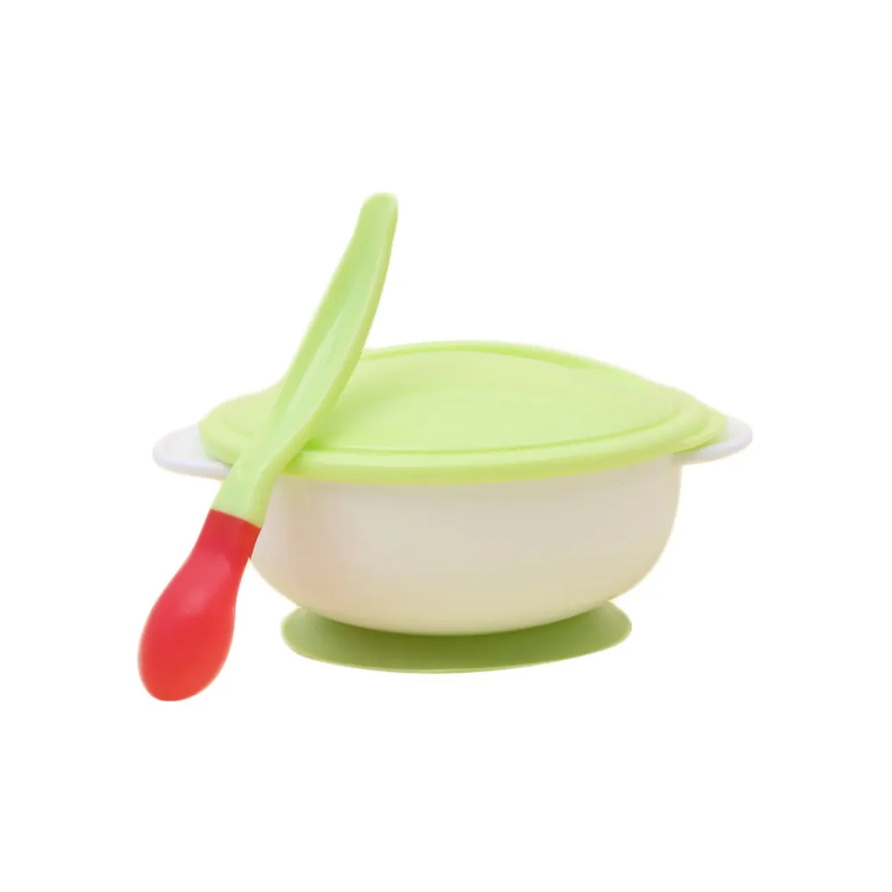 2Sets Baby Antislip Suction Bowl Set Infant Training Feeding Tableware Heat Sensitive Spoon Toddler Baby Feeding Bowl Set Green
2Sets Baby Antislip Suction Bowl Set Infant Training Feeding Tableware Heat Sensitive Spoon Toddler Baby Feeding Bowl Set Green