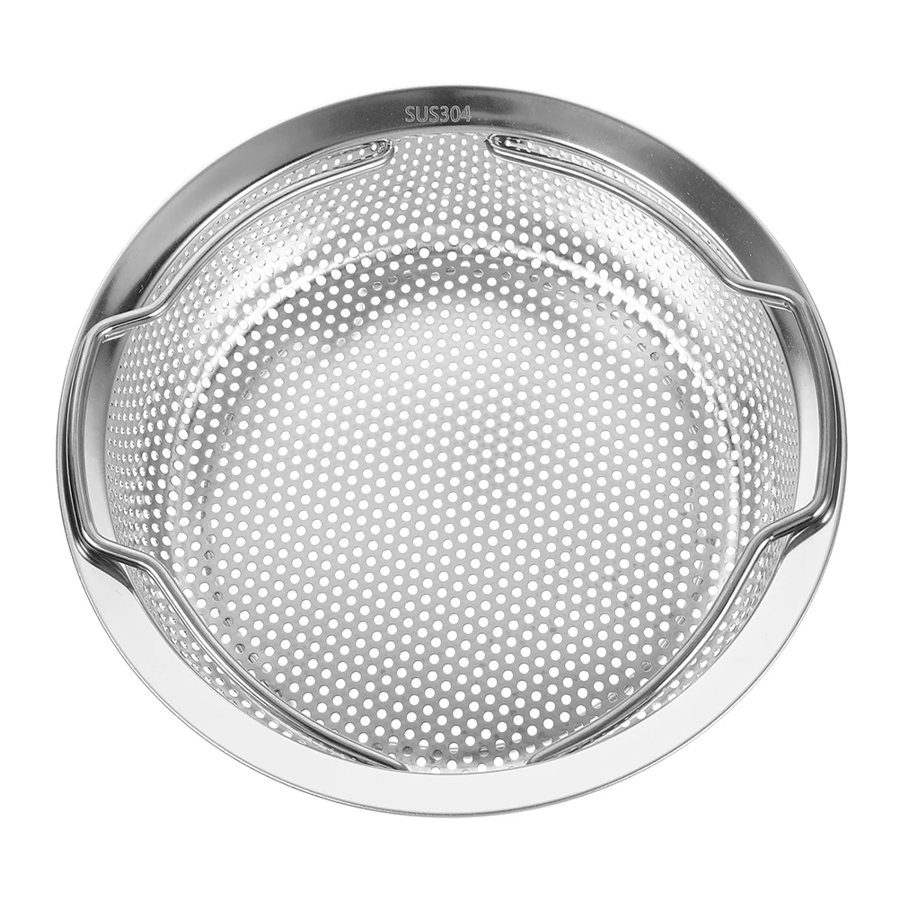 Stainless Steel Colander 304 Grade Thickened Strainer with Handle Kitchen Fine Mesh Vegetable Washer Drain Basket Metal Insert
Stainless Steel Colander 304 Grade Thickened Strainer with Handle Kitchen Fine Mesh Vegetable Washer Drain Basket Metal Insert