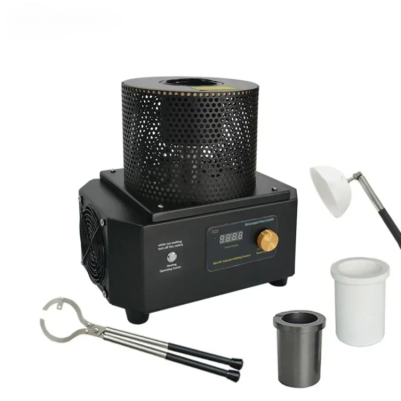 1-6KG Gold Capacity Induction Silver Copper Aluminum Melting Furnace Small Melting Machine For Smelting Gold
1-6KG Gold Capacity Induction Silver Copper Aluminum Melting Furnace Small Melting Machine For Smelting Gold