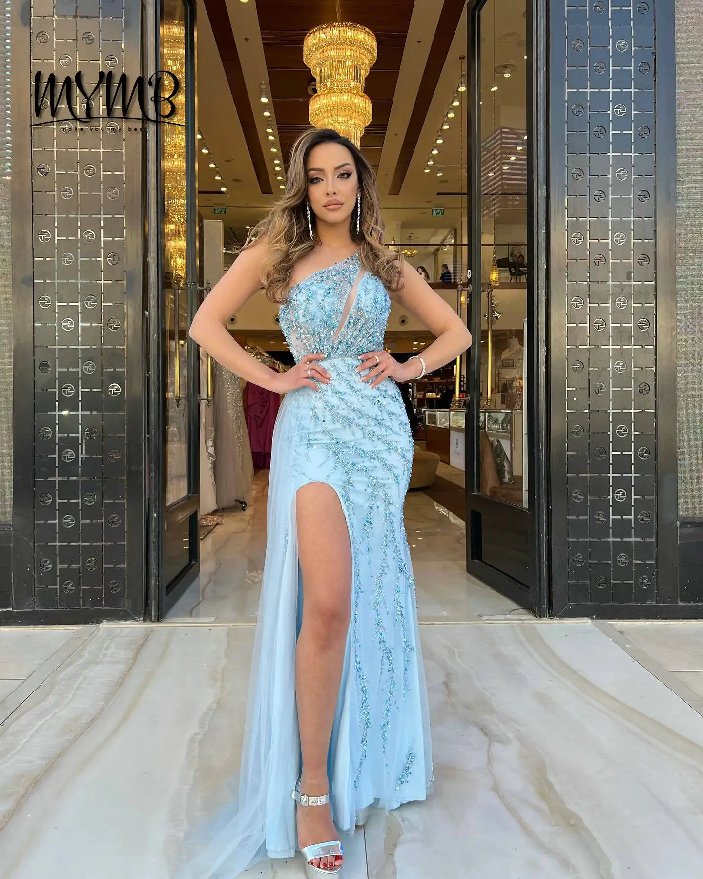 MYMB Best Selling Sexy One Shoulder Beaded Party Celebrity Dress Candy Color Sleeveless Ladies Sequin Corset Evening Gown DDS057
MYMB Best Selling Sexy One Shoulder Beaded Party Celebrity Dress Candy Color Sleeveless Ladies Sequin Corset Evening Gown DDS057