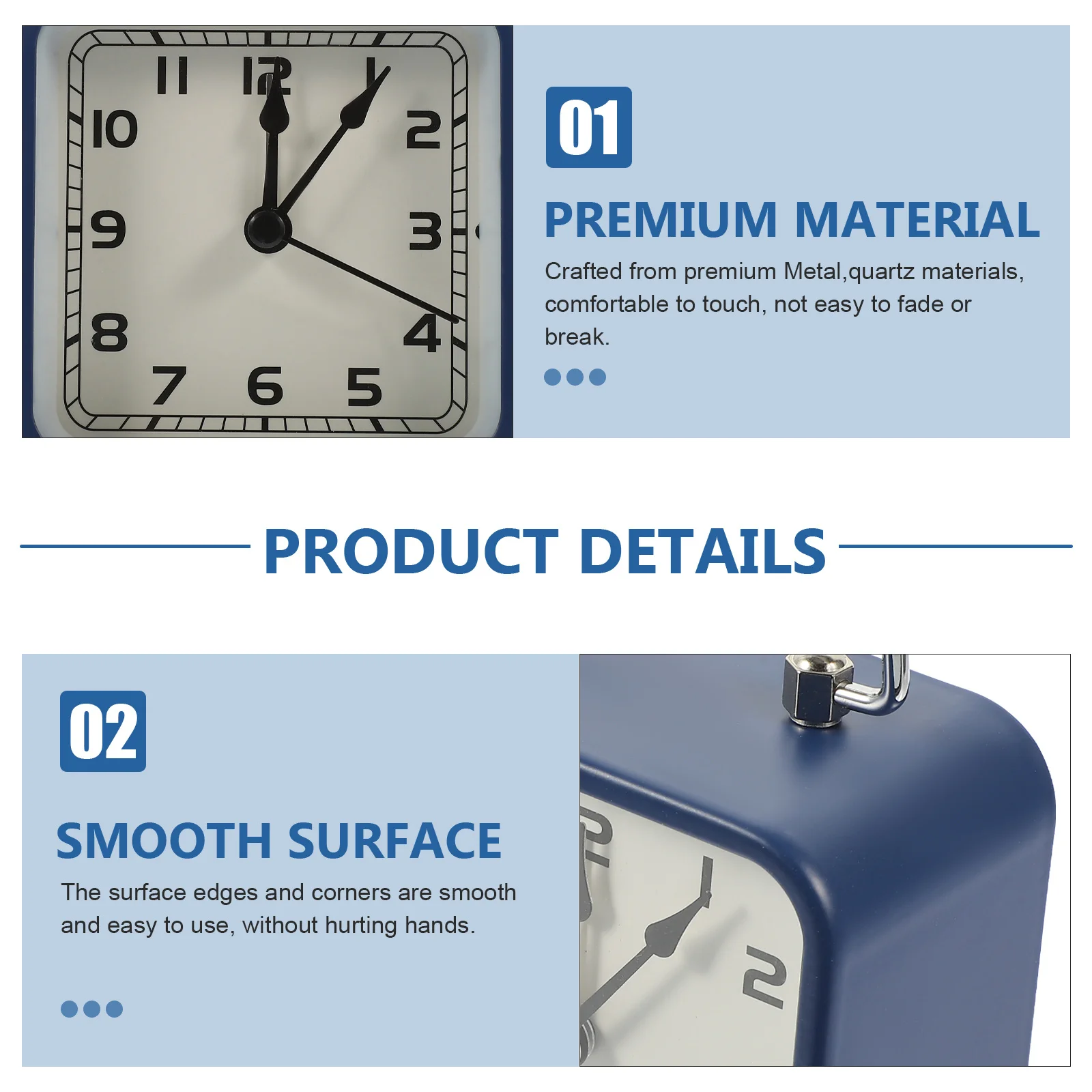 Children Silent Alarm Clock Large Display Non-Ticking Operated Quiet Kids Table Clock For Bedroom Desktop Home
Children Silent Alarm Clock Large Display Non-Ticking Operated Quiet Kids Table Clock For Bedroom Desktop Home