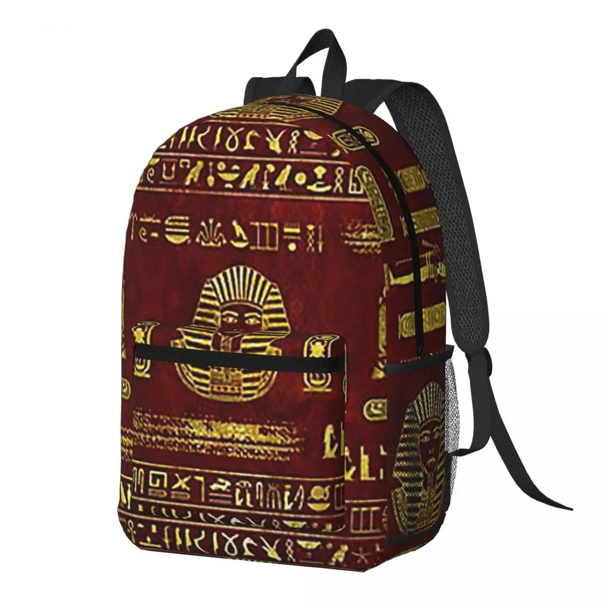 Golden Egyptian Sphinx On Red Leather Backpack Daypack Large Capacity Boys Girls BookBag School Bag Shoulder Bags for Men Women
Golden Egyptian Sphinx On Red Leather Backpack Daypack Large Capacity Boys Girls BookBag School Bag Shoulder Bags for Men Women