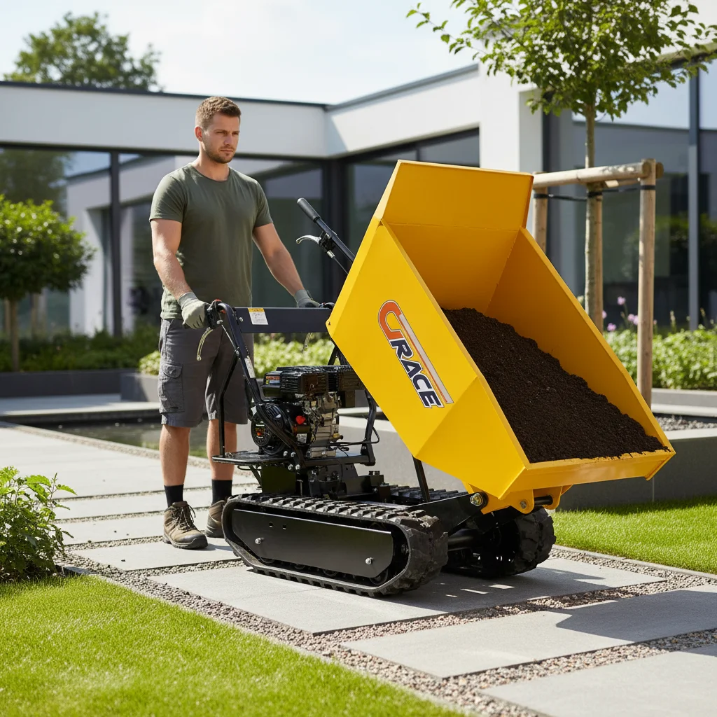 All Terrain Mini Dumper Diesel Engine Small Garden Dump Truck For Mini Tipper Dumper For Farmland Construction Waste Transport
All Terrain Mini Dumper Diesel Engine Small Garden Dump Truck For Mini Tipper Dumper For Farmland Construction Waste Transport