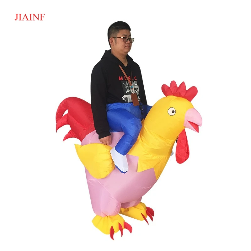 Inflatable Chicken Costume for Adults Children Riding Animal Act Performance Outfit Party Inflatable Suit Chicken Dress
Inflatable Chicken Costume for Adults Children Riding Animal Act Performance Outfit Party Inflatable Suit Chicken Dress