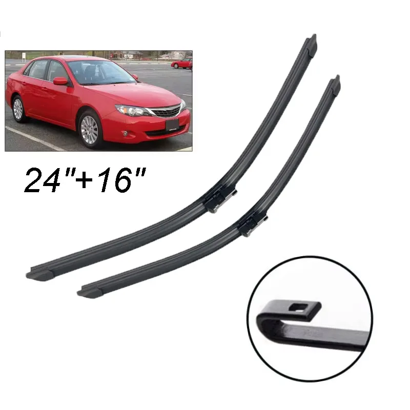Wiper Front Wiper Blades For Subaru Impreza GE GV GH GR 2007 - 2014 Windshield Windscreen Window Rain Brushes 24"+16"
Wiper Front Wiper Blades For Subaru Impreza GE GV GH GR 2007 - 2014 Windshield Windscreen Window Rain Brushes 24"+16"