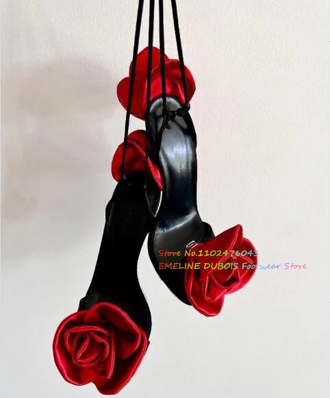 Silk Flower High Heel Sandals Summer Women Walk Style Round Toe Stiletto Heel Elegent Lace Up Party Evening Ankle Strap Shoes
Silk Flower High Heel Sandals Summer Women Walk Style Round Toe Stiletto Heel Elegent Lace Up Party Evening Ankle Strap Shoes