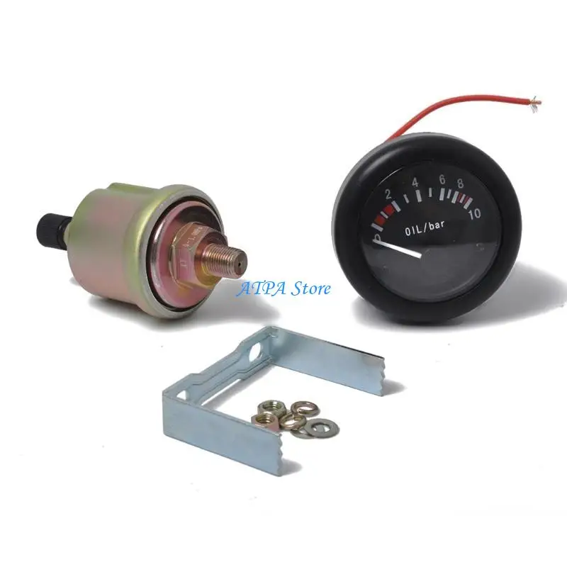 U13C Car OilPressure Gauges Refitting 52mm Automobile Oil Pressure Instrument 0-10bar
U13C Car OilPressure Gauges Refitting 52mm Automobile Oil Pressure Instrument 0-10bar