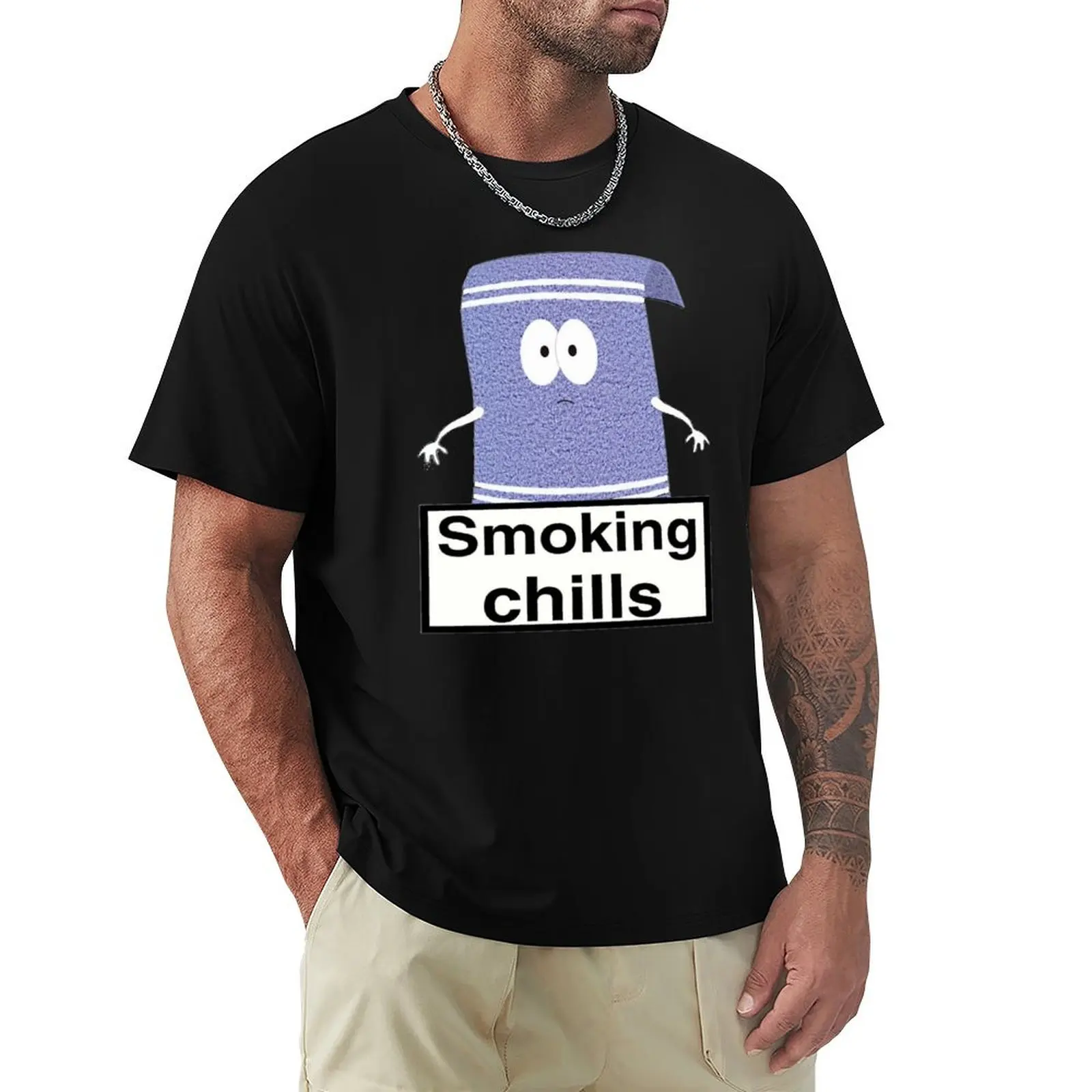 Towelie South Park Smoking Chills T-Shirt Holiday Simple Tee Shirt
Towelie South Park Smoking Chills T-Shirt Holiday Simple Tee Shirt