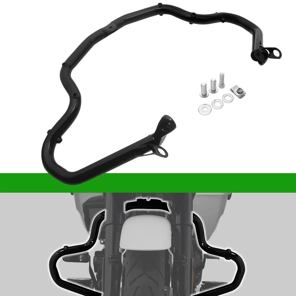 Защитная дуга (кенгурятник) для мотоциклов Harley Davidson Touring FLTRXSE, FLTRX, FLHXSE, FLHX / FLHXI 2023-2026 из глянцевого черного железного сплава
Защитная дуга (кенгурятник) для мотоциклов Harley Davidson Touring FLTRXSE, FLTRX, FLHXSE, FLHX / FLHXI 2023-2026 из глянцевого черного железного сплава
