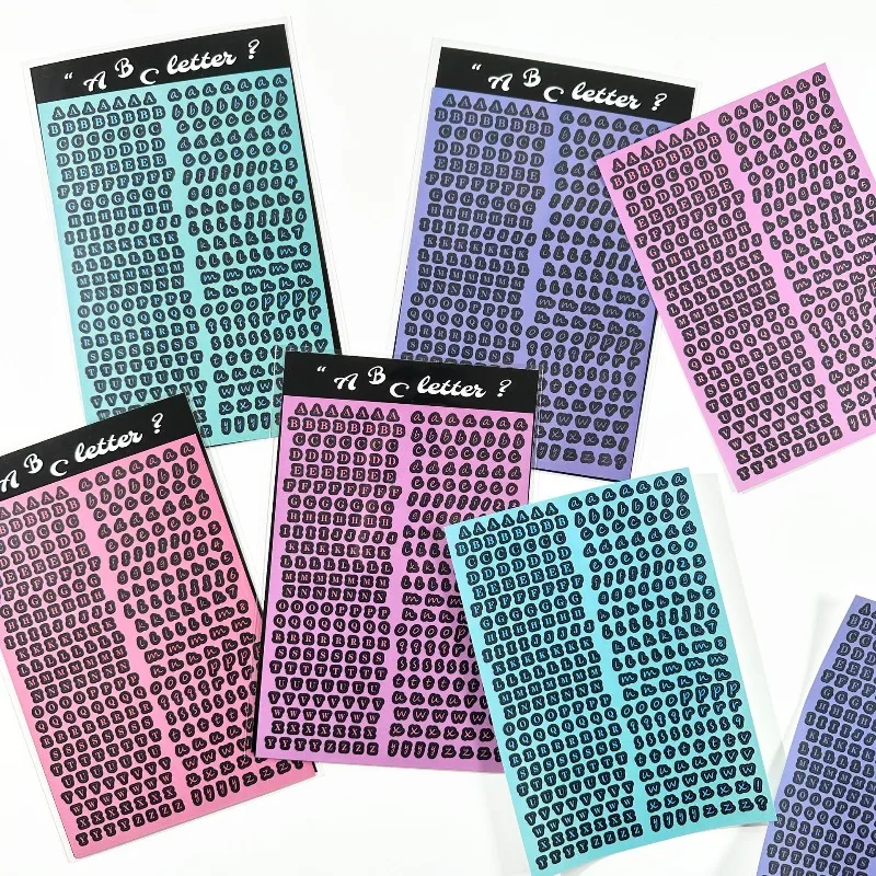 1pc Cute English Alphabet Stickers Students Korean Hand Account DIY Decorative Stickers
1pc Cute English Alphabet Stickers Students Korean Hand Account DIY Decorative Stickers