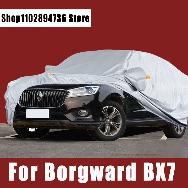 For Borgward BX7 Full Car Covers Outdoor Sun uv protection Dust Rain Snow Protective Auto Protective cover
For Borgward BX7 Full Car Covers Outdoor Sun uv protection Dust Rain Snow Protective Auto Protective cover