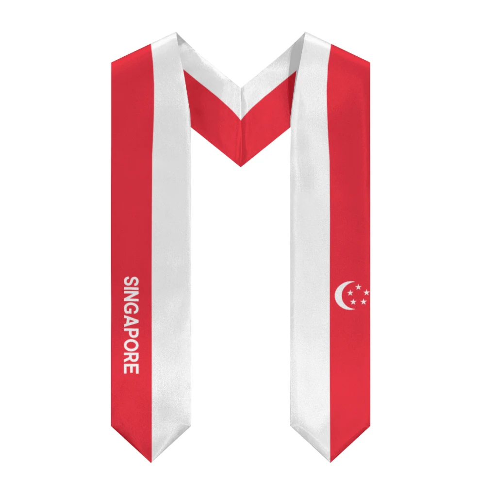 More design Graduation shawl Singapore Flag & United States Flag Stole Sash Honor Study Aboard International Students
More design Graduation shawl Singapore Flag & United States Flag Stole Sash Honor Study Aboard International Students