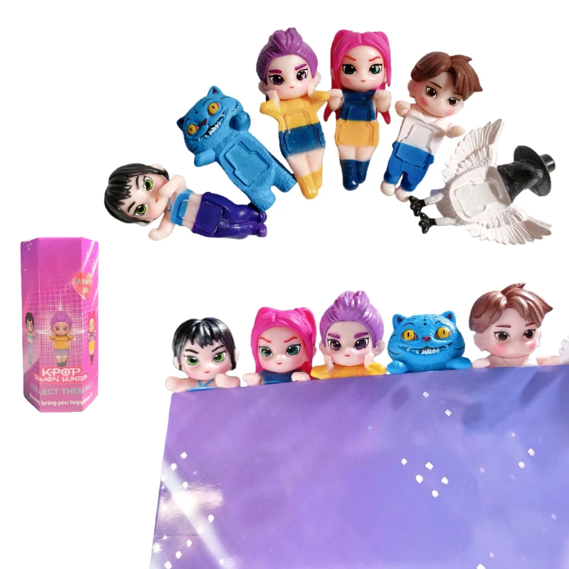 Горячая K-pop Zoe Rumi Mira Saja Boys слепая коробка серии аниме фигурки украшения куклы фанаты детский подарок на день рождения случайная слепая коробка
Горячая K-pop Zoe Rumi Mira Saja Boys слепая коробка серии аниме фигурки украшения куклы фанаты детский подарок на день рождения случайная слепая коробка