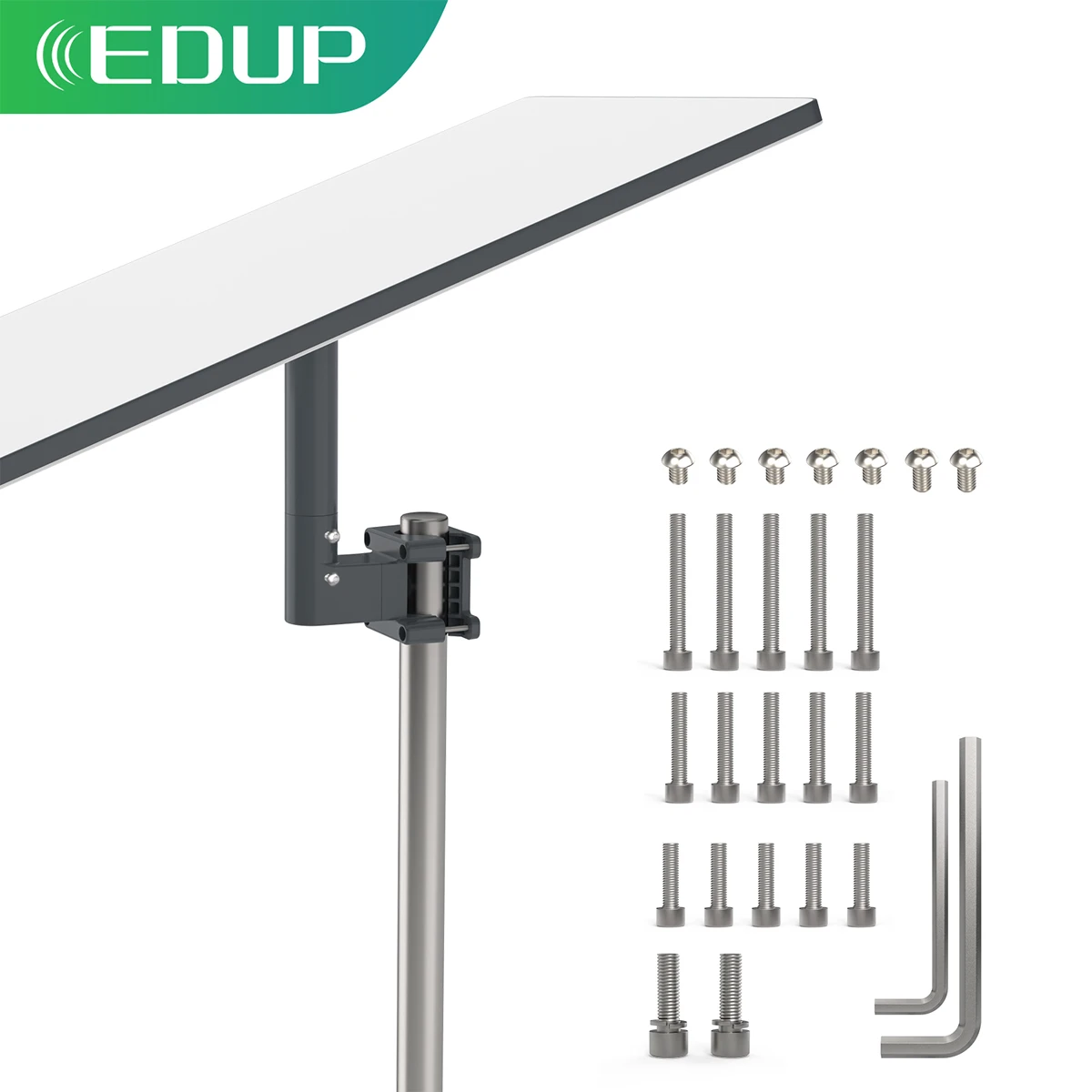 EDUP SK0067 Starlink Gen 3 RV Ladder Mount 360° Adjustable Aluminum Alloy Starlink V3 Mount Accessories Range Pipe Adapter
EDUP SK0067 Starlink Gen 3 RV Ladder Mount 360° Adjustable Aluminum Alloy Starlink V3 Mount Accessories Range Pipe Adapter