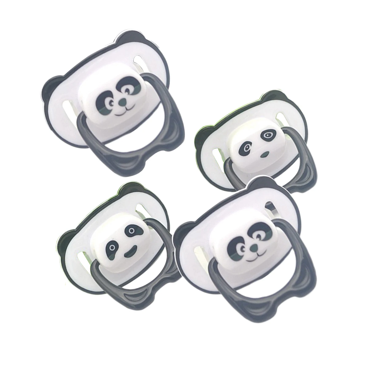 4 шт. детские пустышки, силиконовые пустышки для младенцев с пандой, набор смешанных круглых сосок с плоской головкой, детские пустышки, пустышка для младенцев
4 шт. детские пустышки, силиконовые пустышки для младенцев с пандой, набор смешанных круглых сосок с плоской головкой, детские пустышки, пустышка для младенцев