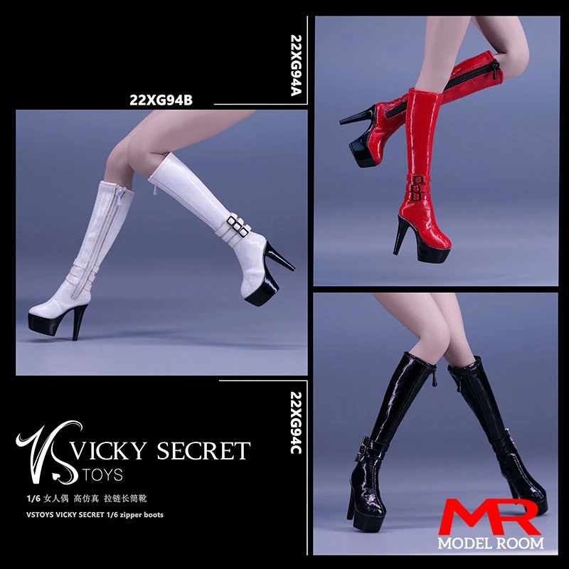 VSTOYS 22XG94 1/6, женские ботинки на молнии, полые длинные ботинки, модель подходит для 12 дюймовых солдат, экшн-фигурок, кукол
VSTOYS 22XG94 1/6, женские ботинки на молнии, полые длинные ботинки, модель подходит для 12 дюймовых солдат, экшн-фигурок, кукол