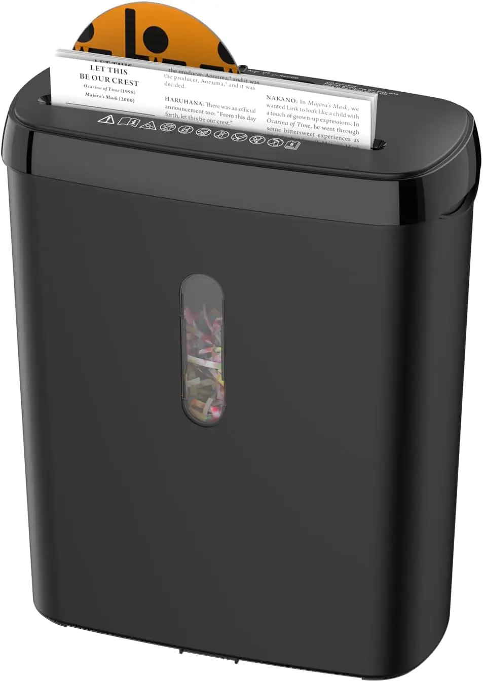 Home Paper Shredder, 10-Sheet Strip Cut, 12L Basket, P-2 Security Level, Shreds CDs & Credit Cards
Home Paper Shredder, 10-Sheet Strip Cut, 12L Basket, P-2 Security Level, Shreds CDs & Credit Cards