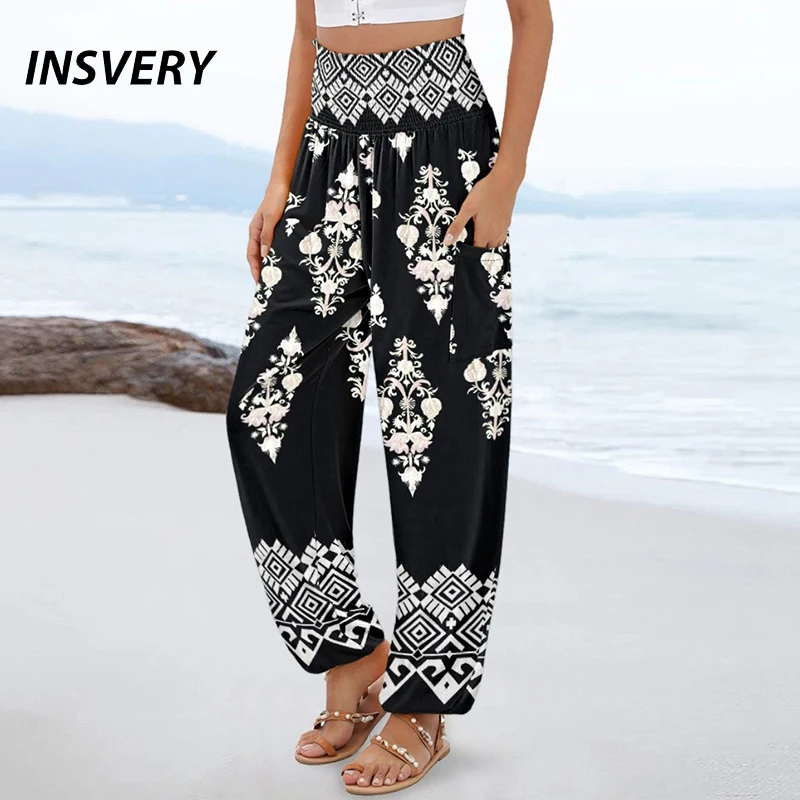 Vintage Printed Wide Leg Pants Women High Waist Loose Pocket Long Loose Pants For Women Casual Trousers
Vintage Printed Wide Leg Pants Women High Waist Loose Pocket Long Loose Pants For Women Casual Trousers
