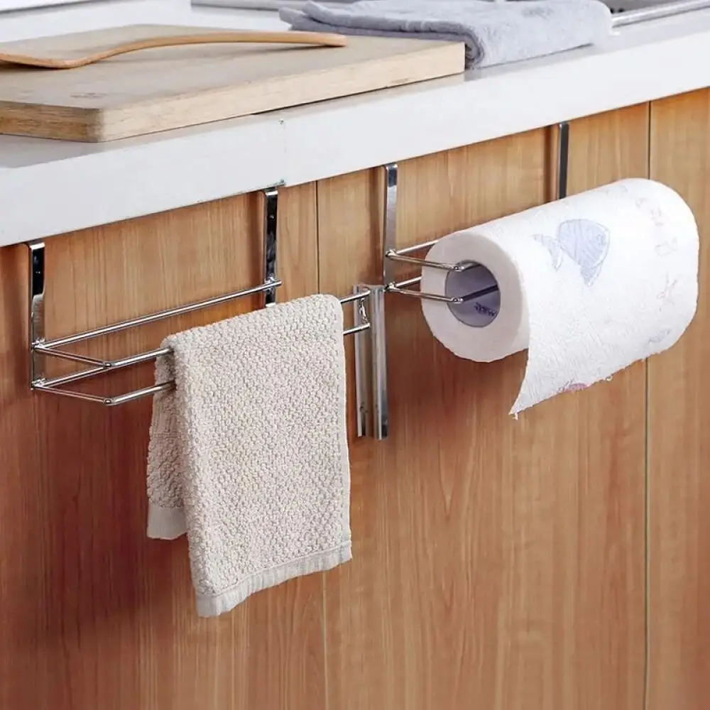 No Punching Toilet Paper Holder Multifunctional Space-saving Tissue Rack Metal Roll Paper Storage Holder for Kitchen Bathroom
No Punching Toilet Paper Holder Multifunctional Space-saving Tissue Rack Metal Roll Paper Storage Holder for Kitchen Bathroom