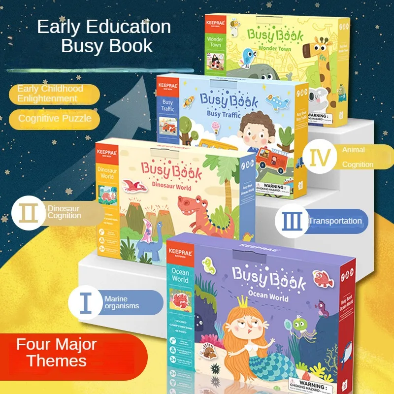 Montessori Toy Cartoon Busy Sticker Book Stick Early Education Educational Toys Matching Game Toy Suitable for 0-6 Year Old Baby
Montessori Toy Cartoon Busy Sticker Book Stick Early Education Educational Toys Matching Game Toy Suitable for 0-6 Year Old Baby