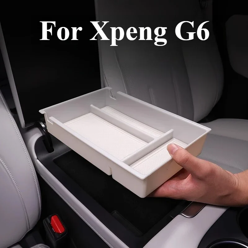Armrest Box Storage Box For Xpeng G6 Car Central Armrest Storage Box Content Center Console white car accessories interior
Armrest Box Storage Box For Xpeng G6 Car Central Armrest Storage Box Content Center Console white car accessories interior
