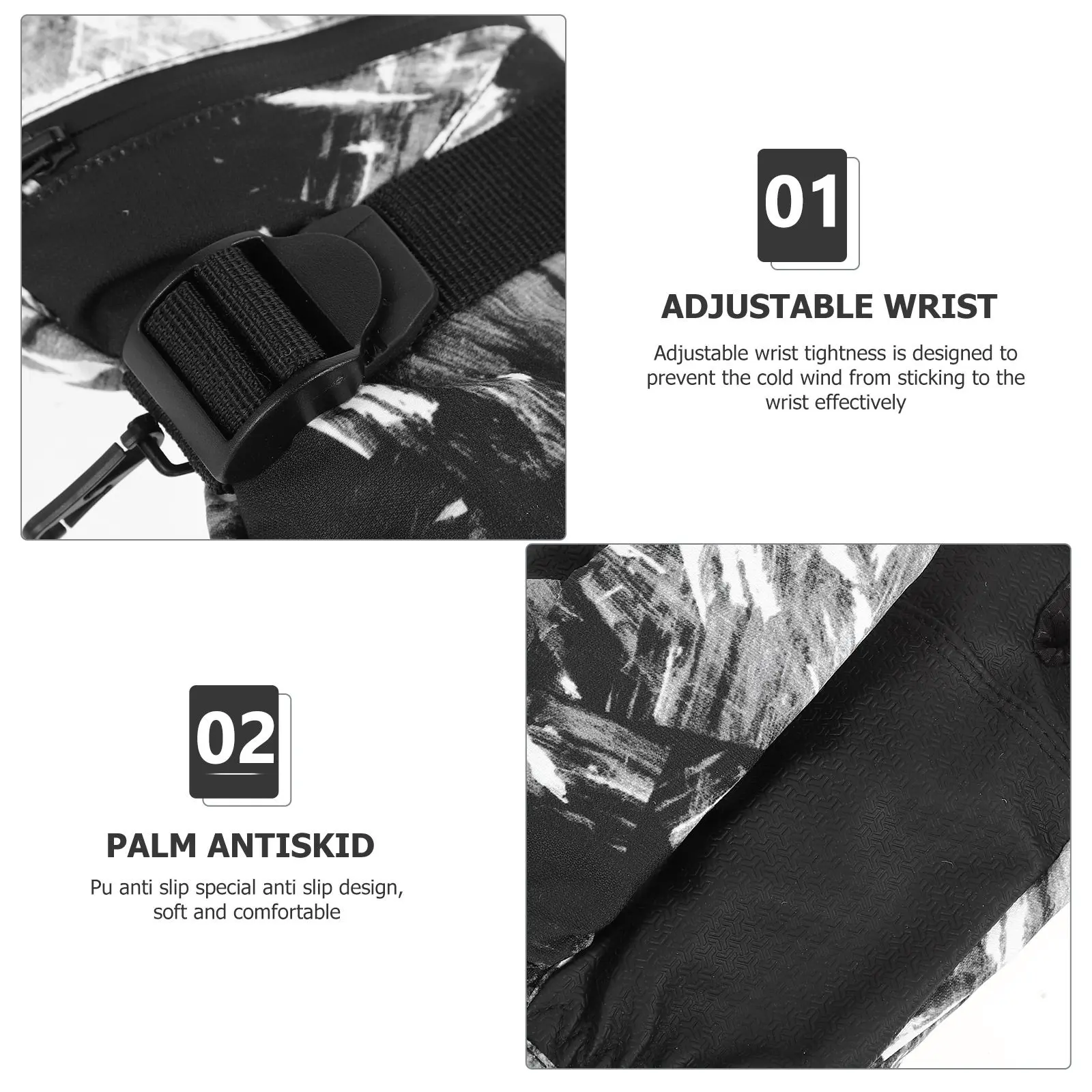 1Pair Insulated Thermal Gloves Breathable Full Finger Adjustable Cuff Waterproof Windproof Skiing Cycling Gloves for Cold
1Pair Insulated Thermal Gloves Breathable Full Finger Adjustable Cuff Waterproof Windproof Skiing Cycling Gloves for Cold