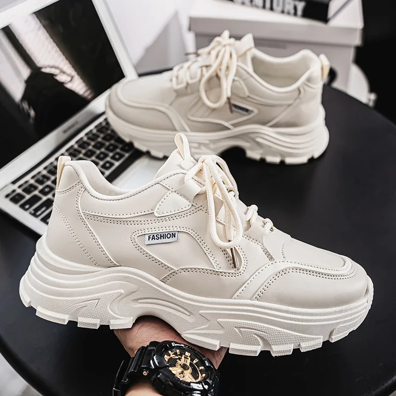 Spring New Style Men's Breathable Running Shoes Thick Bottom Dad Sneakers Casual Sports Shoes Korean Version Fashionable All-...
Spring New Style Men's Breathable Running Shoes Thick Bottom Dad Sneakers Casual Sports Shoes Korean Version Fashionable All-...