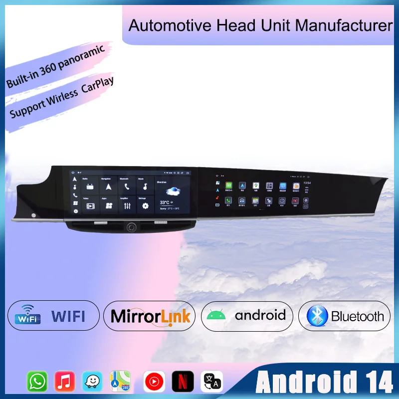 For Porsche Panamera 2010-2017 Upgraded Interactive Dual Screen Intelligent System Navigation GPS Car Multimedia Player CarPlay
For Porsche Panamera 2010-2017 Upgraded Interactive Dual Screen Intelligent System Navigation GPS Car Multimedia Player CarPlay