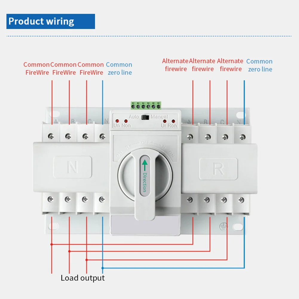 63A Switch 4-Pole System Circuit Protection Continuous Power Monitoring Plastic And Metal Construction Current Meter
63A Switch 4-Pole System Circuit Protection Continuous Power Monitoring Plastic And Metal Construction Current Meter