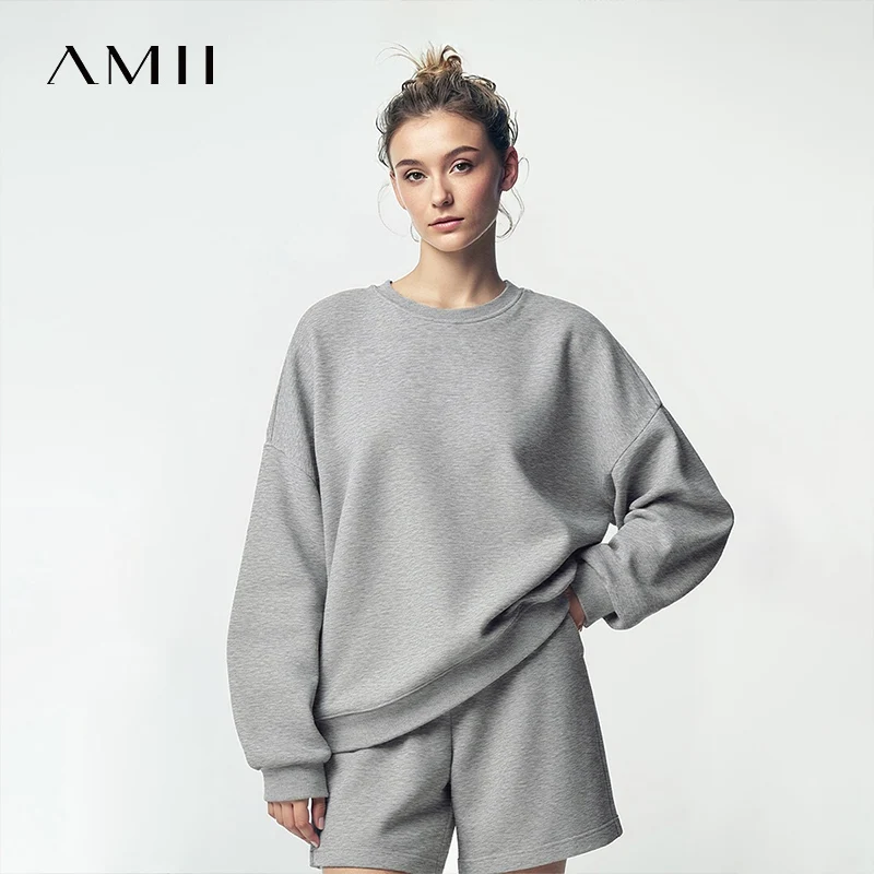 Amii Women's Sweatshirt 2026 Spring New Round Neck Love Embroidery Pullover Sweatshirts Loose Drop Shoulder Sleeve Top 12641112
Amii Women's Sweatshirt 2026 Spring New Round Neck Love Embroidery Pullover Sweatshirts Loose Drop Shoulder Sleeve Top 12641112