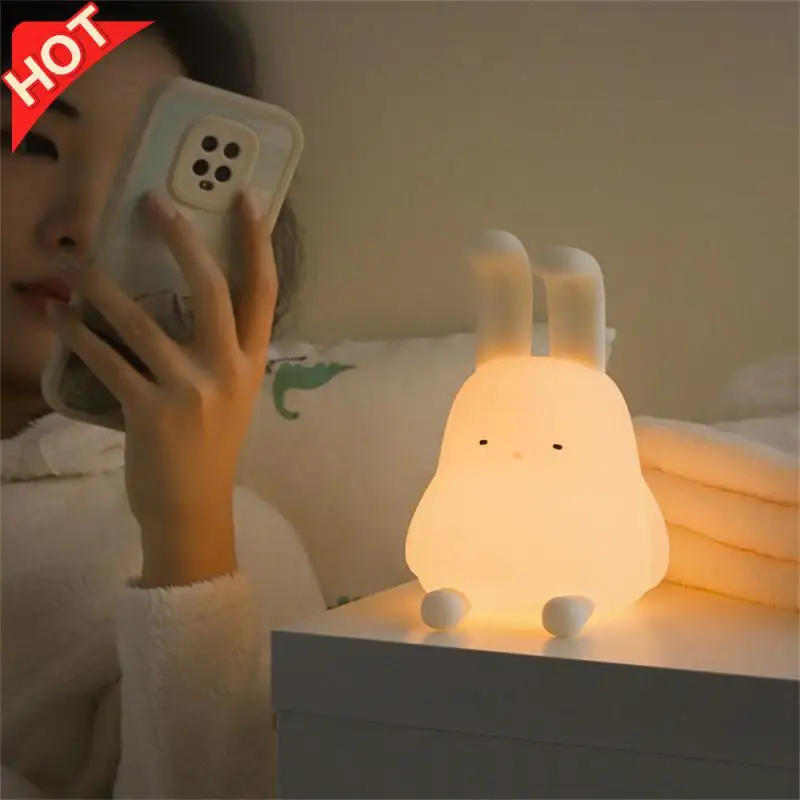 Led Night Light Folding-eared Rabbit Can Hang Ears Mobile Phone Holder Nightlight Timed Warm Light Lighting Sleep Light Foldable
Led Night Light Folding-eared Rabbit Can Hang Ears Mobile Phone Holder Nightlight Timed Warm Light Lighting Sleep Light Foldable