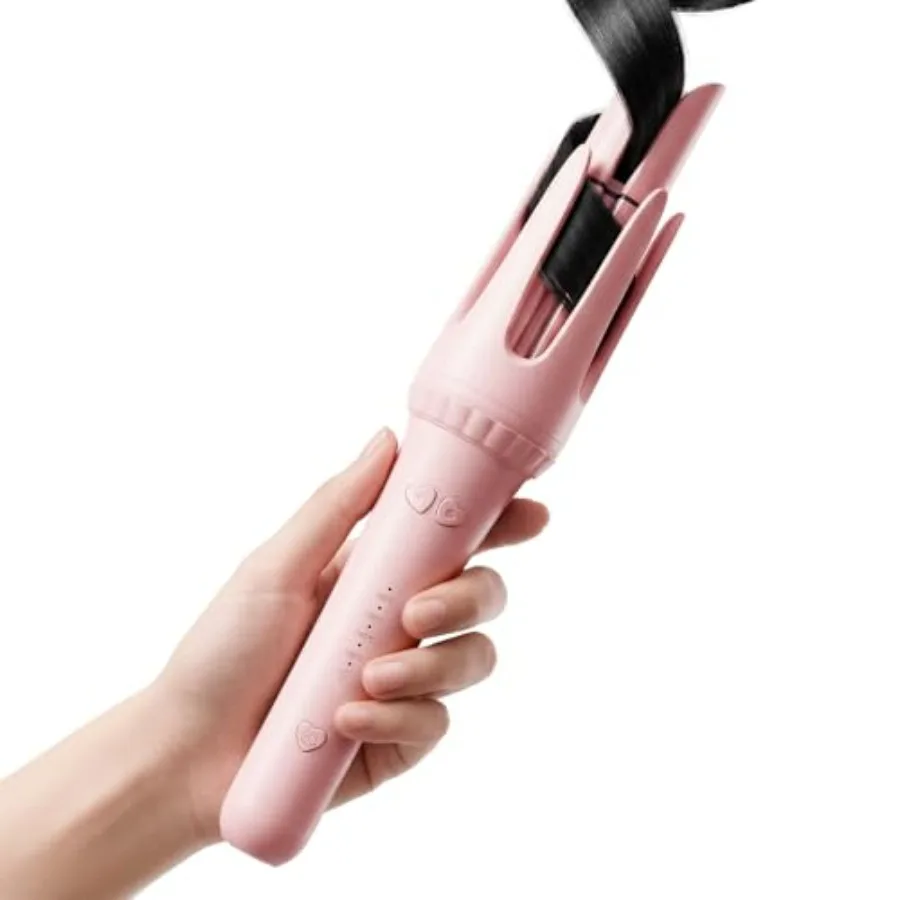 Auto Curling Iron 1.25 Inch, Rotating Hair Curler for Beach Waves, AutomaticHair Curler with Anti-Scald and Anti-Tangle, Cerami
Auto Curling Iron 1.25 Inch, Rotating Hair Curler for Beach Waves, AutomaticHair Curler with Anti-Scald and Anti-Tangle, Cerami