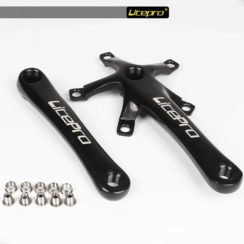 LP Litepro Aluminum Alloy Folding Bike Crank 170mm Bicycle BCD 130mm Square 525g
LP Litepro Aluminum Alloy Folding Bike Crank 170mm Bicycle BCD 130mm Square 525g