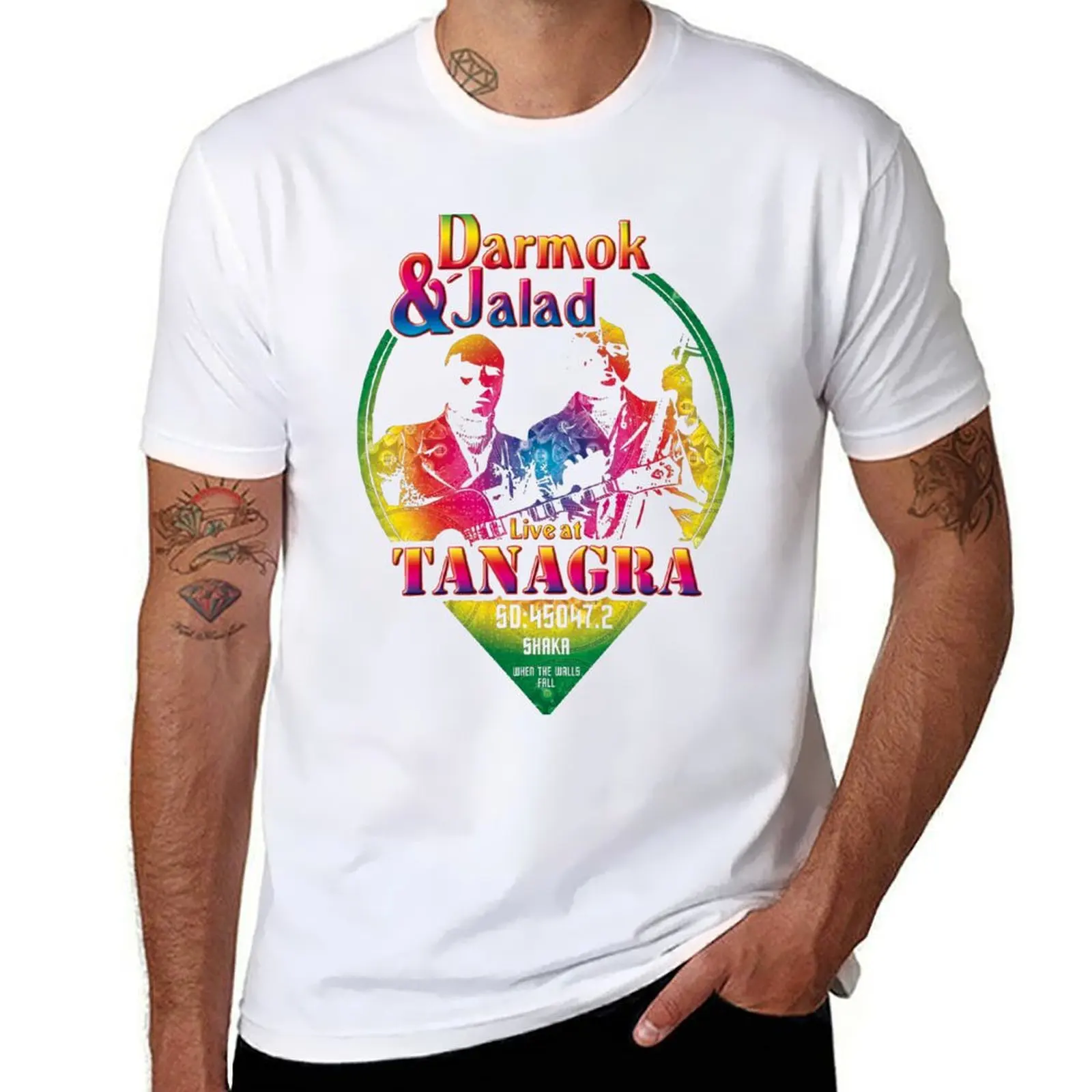 Jalad & Darmok T-Shirt Simple Line Art Print Tee
Jalad & Darmok T-Shirt Simple Line Art Print Tee