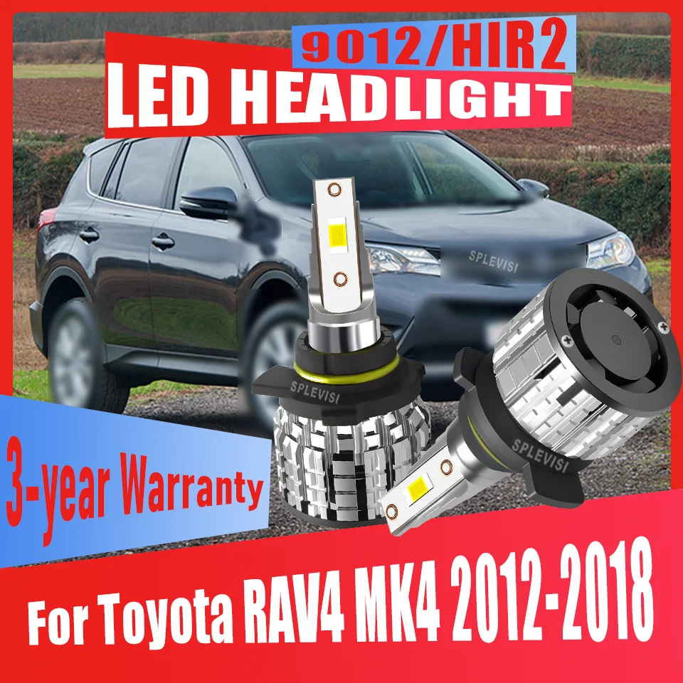6000K Xenon White LED Headlamp Upgrade Safe and Bright Night Driving For Toyota RAV4 MK4 2012-2018 2013 2014 2015 2016 2017 2018
6000K Xenon White LED Headlamp Upgrade Safe and Bright Night Driving For Toyota RAV4 MK4 2012-2018 2013 2014 2015 2016 2017 2018