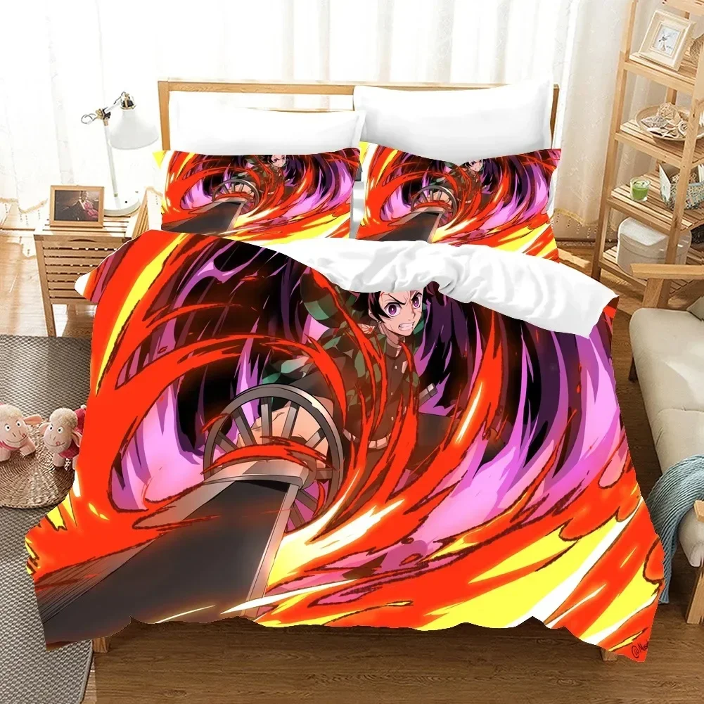 3D Print Anime Ghost Killing Blade Printed Bed Set Duvet Cover Pillowcase Bedding Set Bed Linen Sheet Quilt Full Queen King Size
3D Print Anime Ghost Killing Blade Printed Bed Set Duvet Cover Pillowcase Bedding Set Bed Linen Sheet Quilt Full Queen King Size