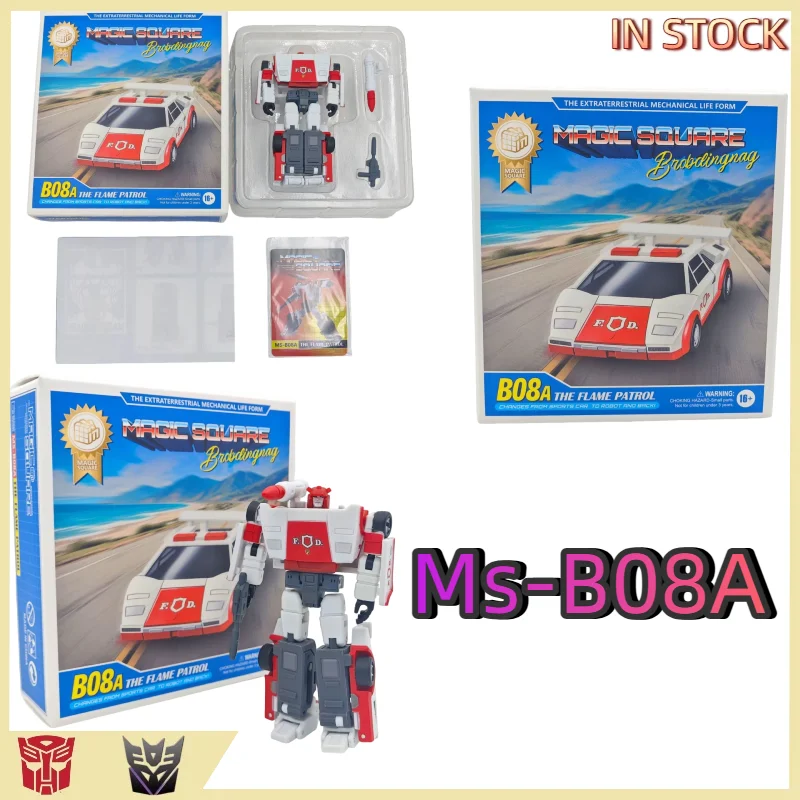 【IN STOCK】 Transformed Toys Original Product Ms-B08A MsB08A Red Alert Sideswipe Reissue Small Scale
【IN STOCK】 Transformed Toys Original Product Ms-B08A MsB08A Red Alert Sideswipe Reissue Small Scale
