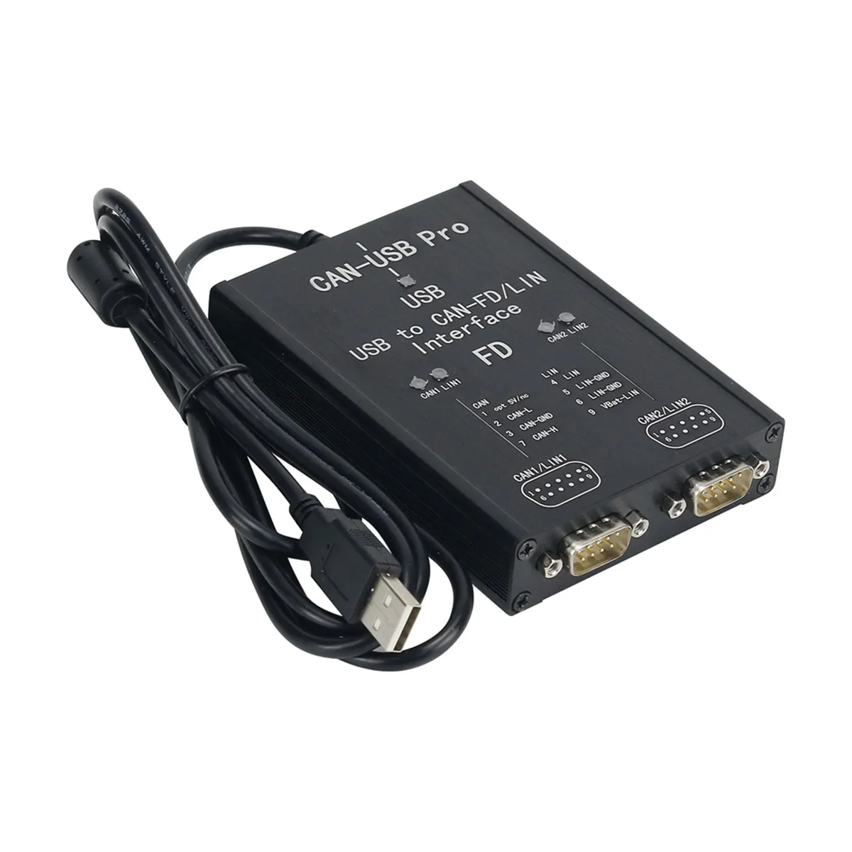 -USB Pro PRO 12 Мбит/с USB для CAN-адаптера 2CH совместим со стандартами искусства для
-USB Pro PRO 12 Мбит/с USB для CAN-адаптера 2CH совместим со стандартами искусства для