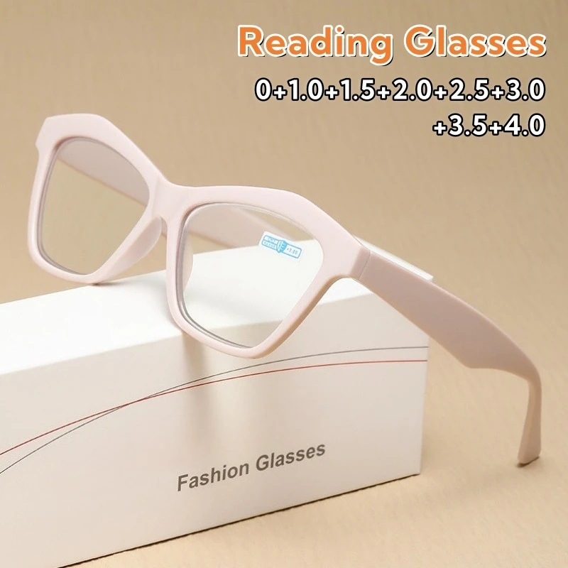 2025 Retro Cat Eye Small Frame Presbyopia Glasses Anti Blue Light Eyeglasses Ultra Light Unisex Transparent Reading Eyewear
2025 Retro Cat Eye Small Frame Presbyopia Glasses Anti Blue Light Eyeglasses Ultra Light Unisex Transparent Reading Eyewear
