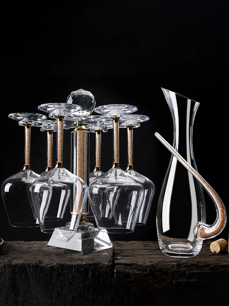 Elegant European Crystal Wine Glasses Set Large Burgundy Stemmed Glasses Luxury High-end Glass Red Wine Cups for Home Use
Elegant European Crystal Wine Glasses Set Large Burgundy Stemmed Glasses Luxury High-end Glass Red Wine Cups for Home Use