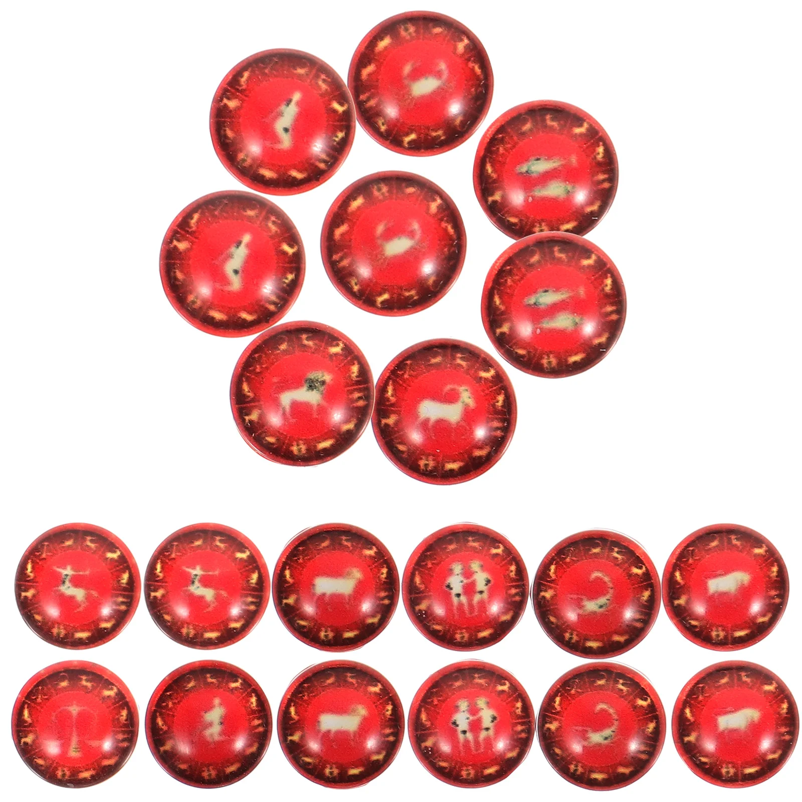 100 Pcs 12 Pattern Decorative Glass Gems Charms 8mm DIY Jewelry Making Crafts Necklace Pendant Accessories
100 Pcs 12 Pattern Decorative Glass Gems Charms 8mm DIY Jewelry Making Crafts Necklace Pendant Accessories