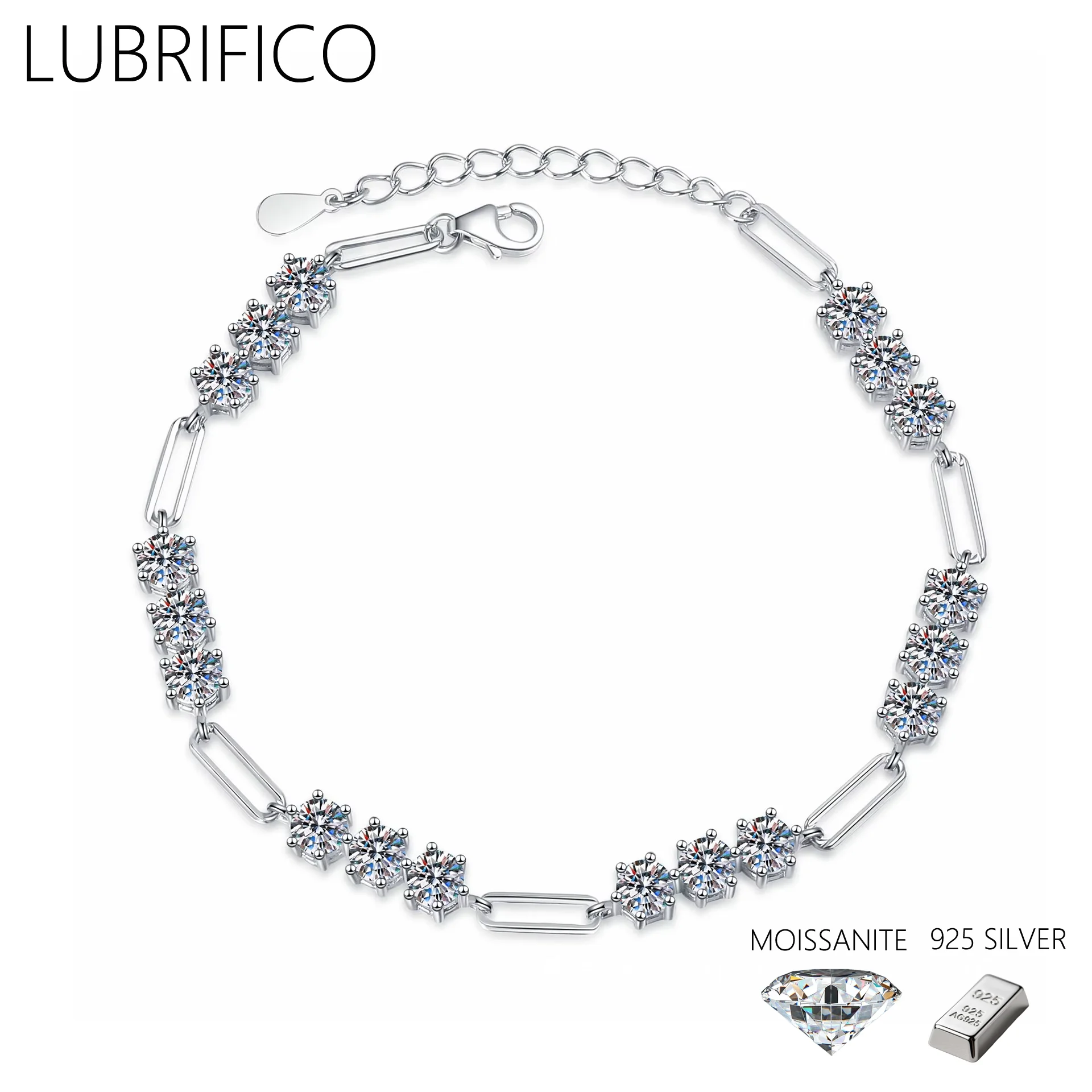 Браслеты из муассанита 5,4 карата, стерлинговое серебро 925 пробы, лабораторный браслет с бриллиантами для женщин, роскошная свадебная вечеринка
Браслеты из муассанита 5,4 карата, стерлинговое серебро 925 пробы, лабораторный браслет с бриллиантами для женщин, роскошная свадебная вечеринка