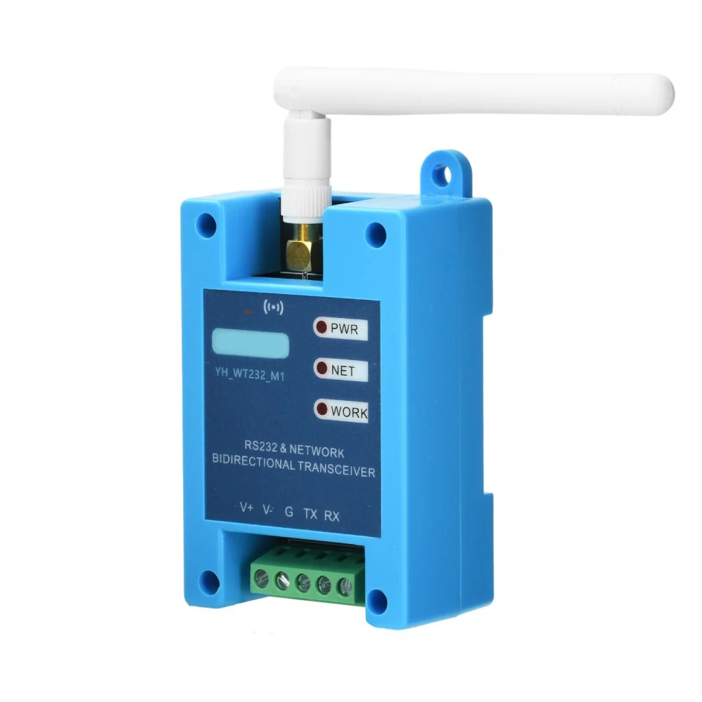 WIFI Transmission Module 9-24V RS232 to 2.4GHz RISC-V 32Bit Processor Multi-Protocol Serial Port Transparent Transmission Module