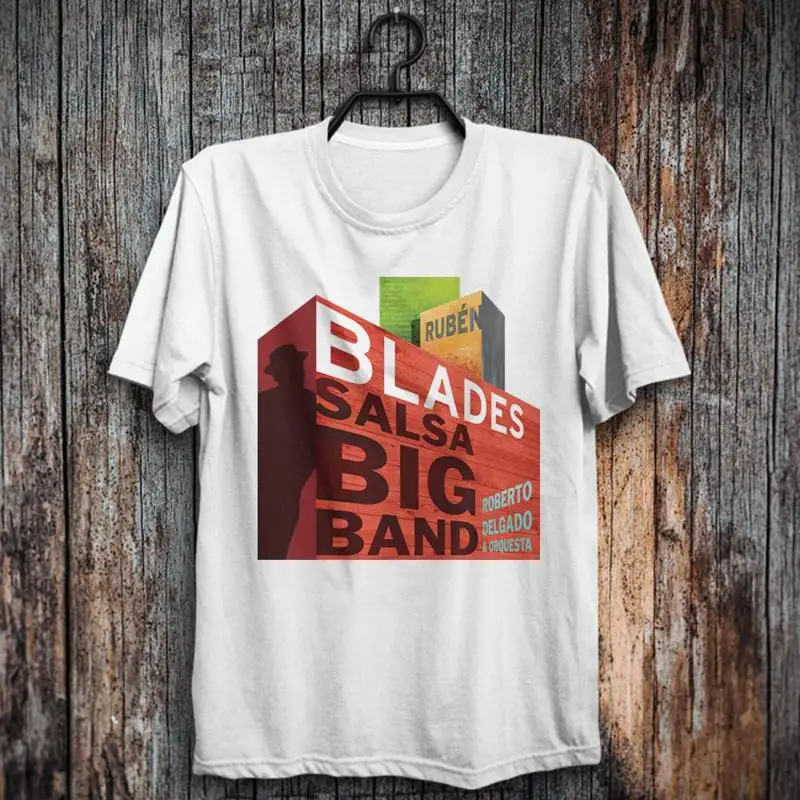 Salsa Big Band Ruben Blades T Shirt Latin Music Life with Mikey A Million to Juan
Salsa Big Band Ruben Blades T Shirt Latin Music Life with Mikey A Million to Juan