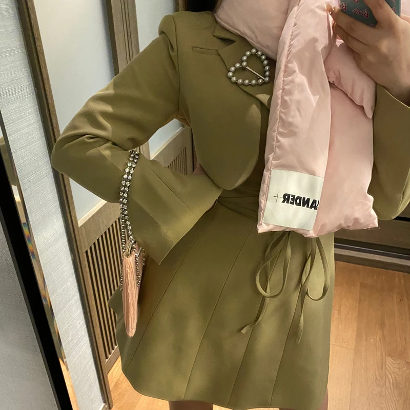 Модный комплект из двух предметов ChiclyNana Sli: трендовый жилет и юбка-комбо для молодых женщин, полиэстер, весна 2023
Модный комплект из двух предметов ChiclyNana Sli: трендовый жилет и юбка-комбо для молодых женщин, полиэстер, весна 2023