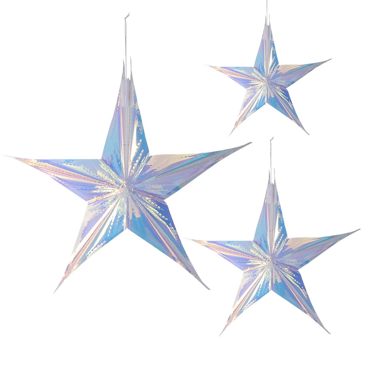 3 Pcs Party Star Pendant Lantern Christmas Deccor Clear Ornaments Accessories Hanging
3 Pcs Party Star Pendant Lantern Christmas Deccor Clear Ornaments Accessories Hanging