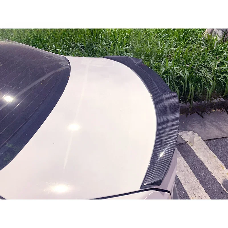 New! Real Carbon Fiber Spoiler for BMW 5 Series G30 2018-2020 Year Rear Ducktail Wing Trunk Type MS Decoration Accessories
New! Real Carbon Fiber Spoiler for BMW 5 Series G30 2018-2020 Year Rear Ducktail Wing Trunk Type MS Decoration Accessories