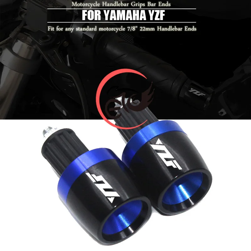 For yamaha YZF R1 R3 R6 R15 R25 R125 R1M all years 7/8" 22mm Motorbike Accessories Handlebar Grips End Handle Bar Cap End Plug 
For yamaha YZF R1 R3 R6 R15 R25 R125 R1M all years 7/8" 22mm Motorbike Accessories Handlebar Grips End Handle Bar Cap End Plug