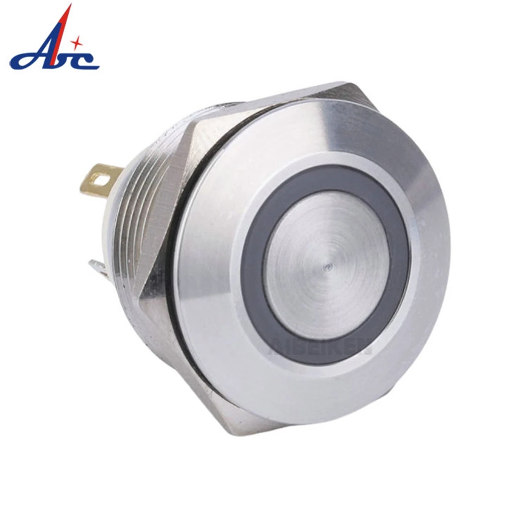 IB22U-P10 22 мм с плоской головкой 1НО мгновенная металлическая кнопка со светодиодной кольцевой подсветкой, переключатель управления питанием, 4-контактный разъем
IB22U-P10 22 мм с плоской головкой 1НО мгновенная металлическая кнопка со светодиодной кольцевой подсветкой, переключатель управления питанием, 4-контактный разъем