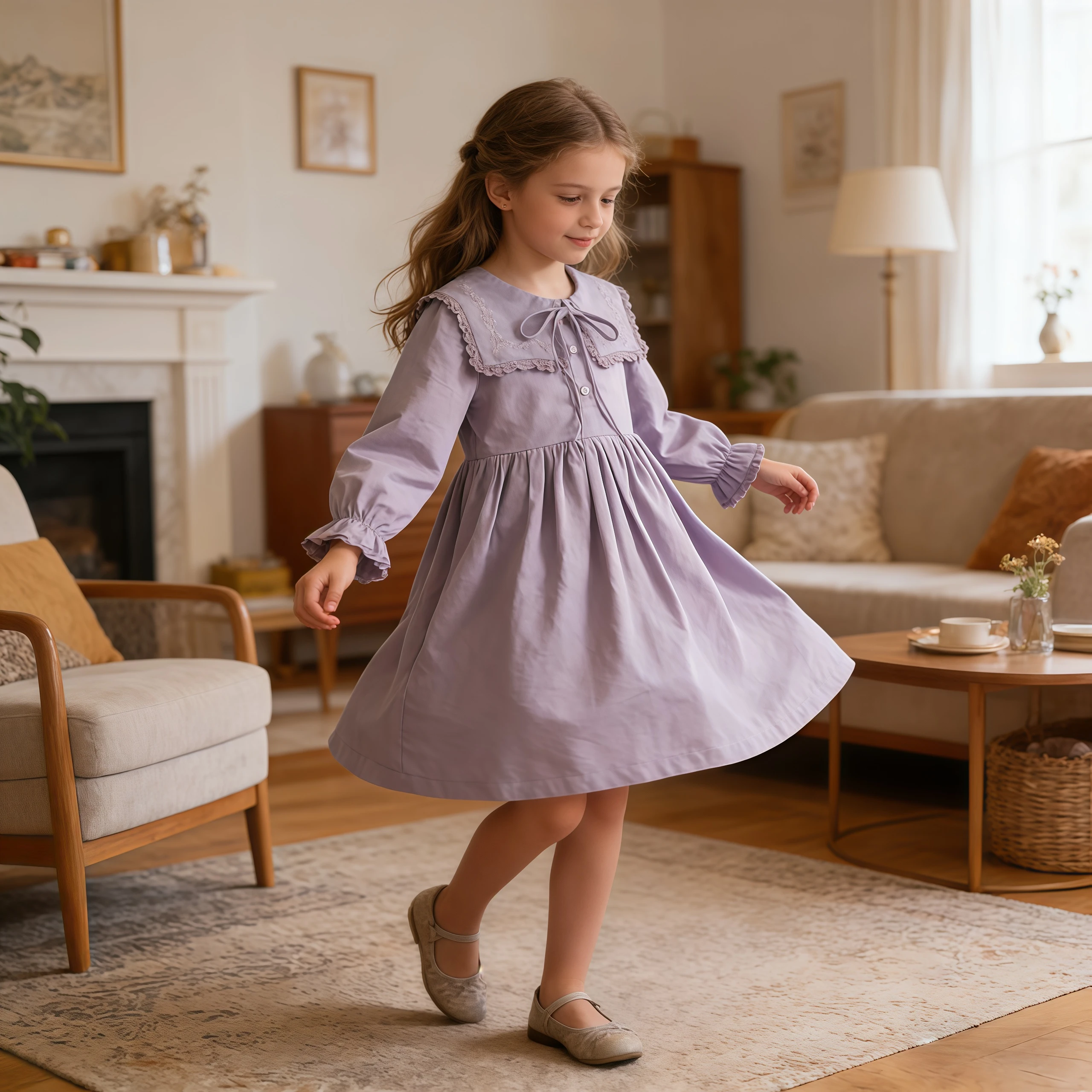 Новая весенняя детская одежда, платье трапециевидной формы с длинными рукавами и матросским воротником для девочек, модное, удобное, повседневное, праздничное, на каждый день
Новая весенняя детская одежда, платье трапециевидной формы с длинными рукавами и матросским воротником для девочек, модное, удобное, повседневное, праздничное, на каждый день